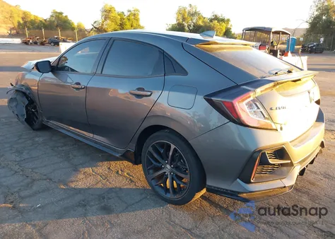 2020 Honda Civic Sport из США, поврежденный, VIN SHHFK7H45LU418580